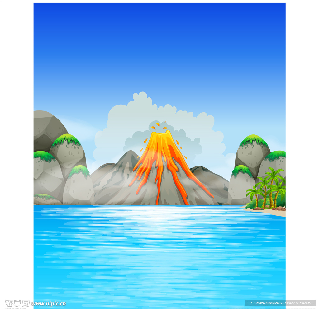 蓝色矢量背景