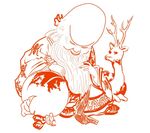 老寿星线条图