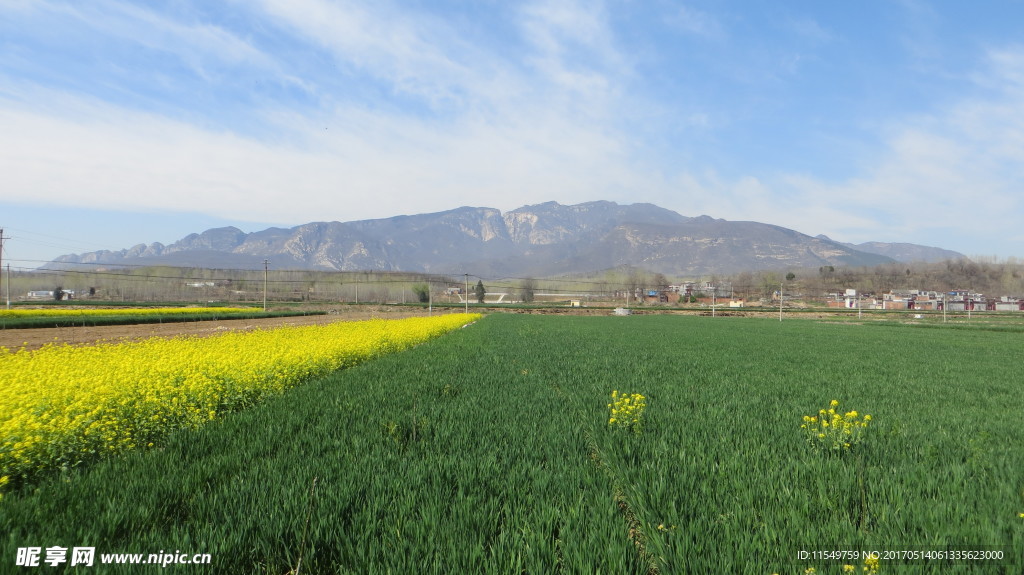 太室山全景