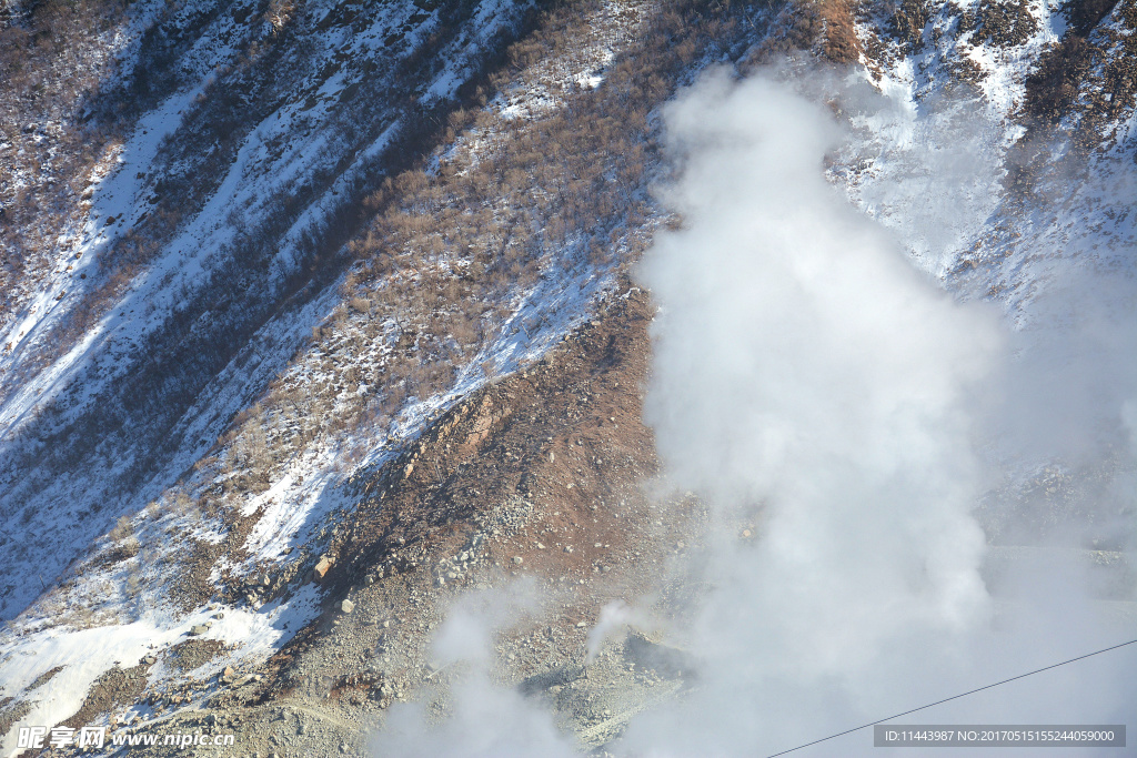 日本大涌谷火山