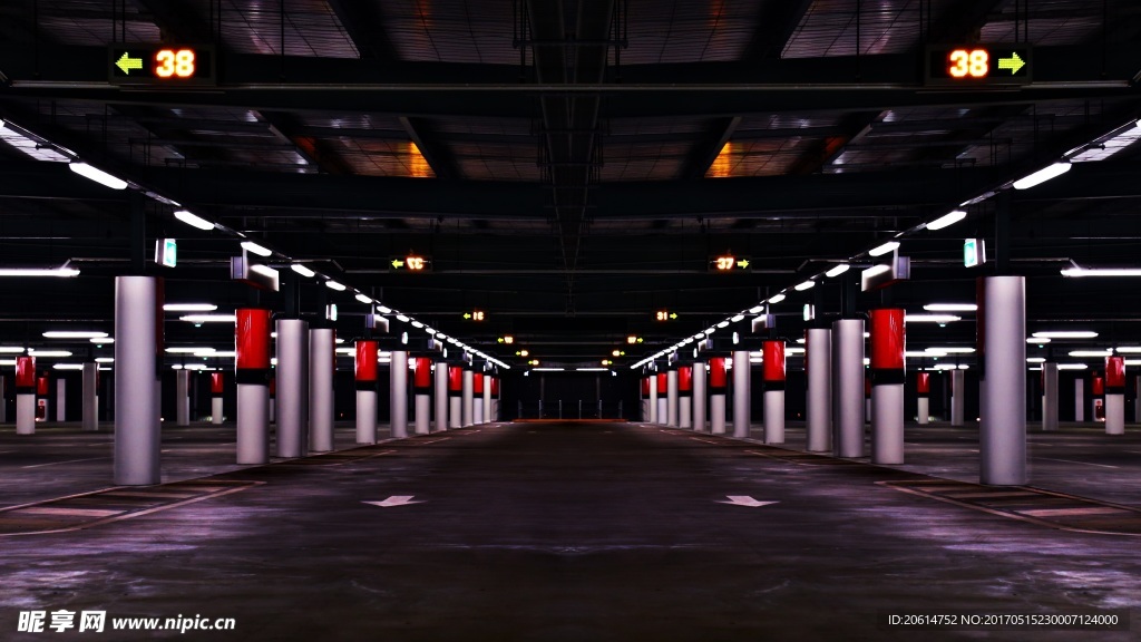 地下停车场