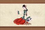 国画美女