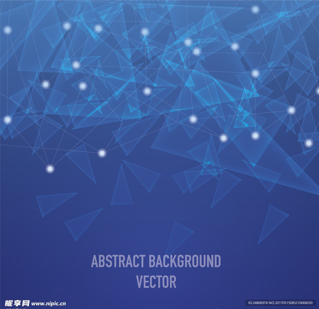 蓝色背景矢量