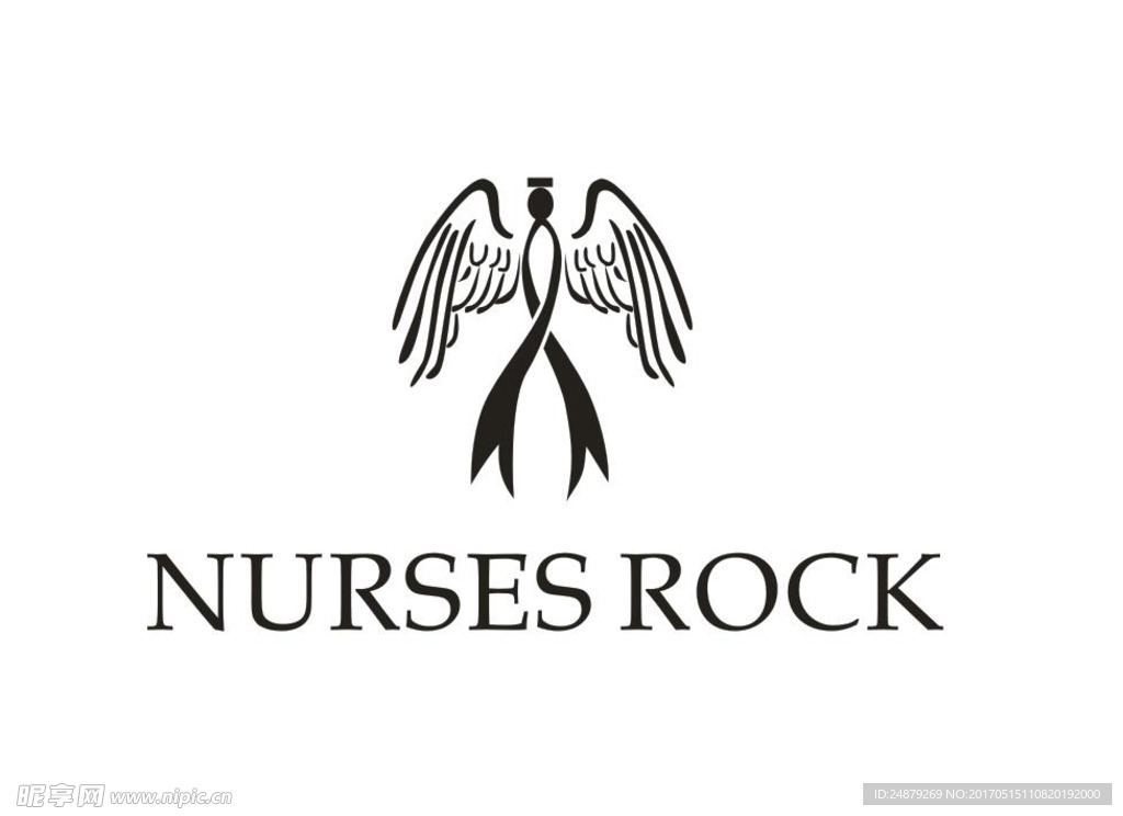 NURSES ROCK标志