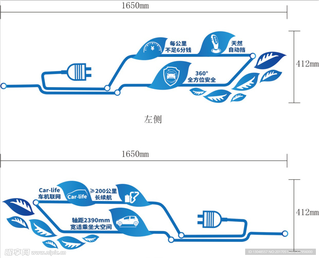 iEV6E卖点车贴