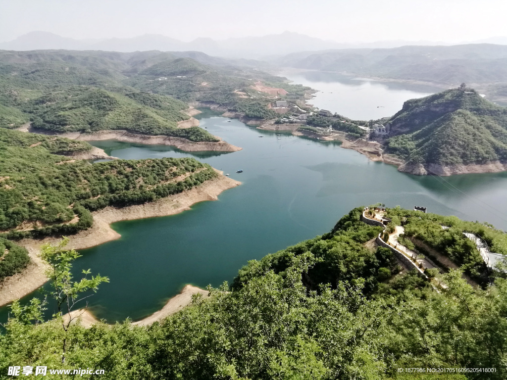 黄河 三峡八角全景图