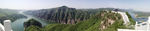 黄河 三峡八角山全景图