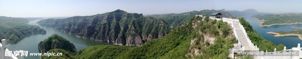 黄河三峡八角全景图