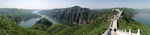 黄河三峡八角山全景图