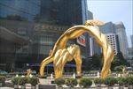 广州国际金融中心雕塑