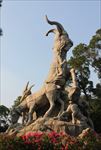 越秀公园五羊雕塑