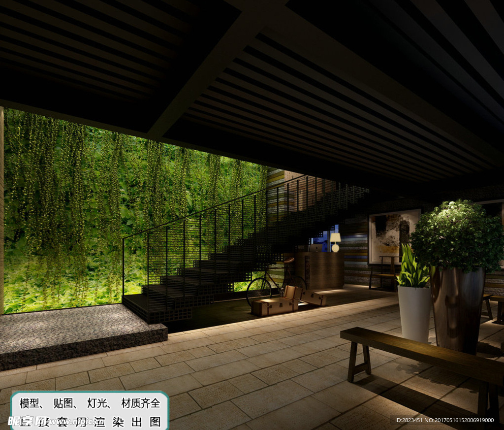 植物墙 绿化 生态 露台 阳台