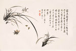 兰草两枝