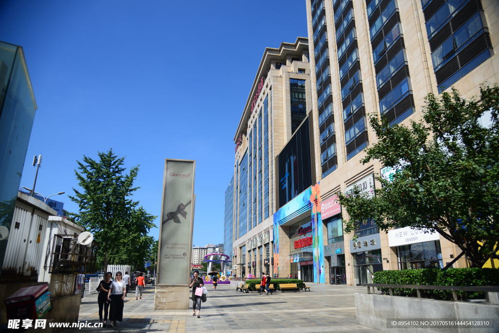 北京大街一角