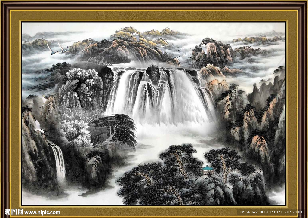 水墨国画