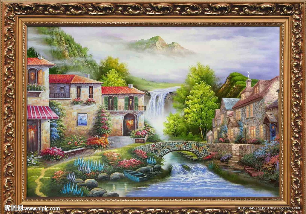 油画风景