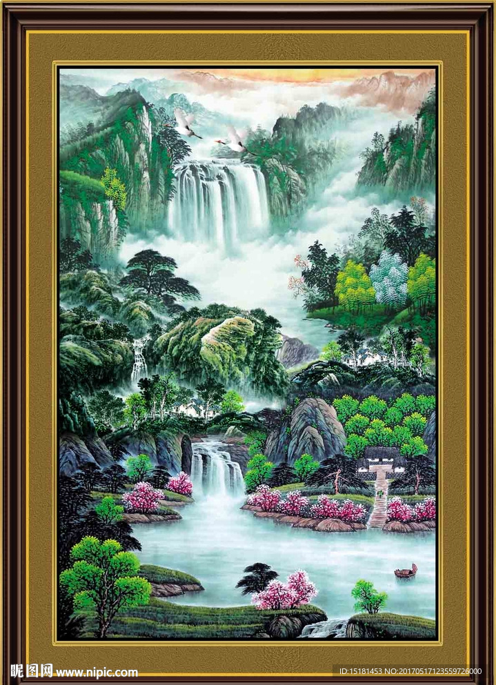 山水国画