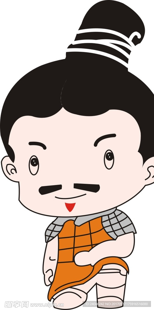 自画兵马俑 小图