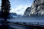 公路雪景