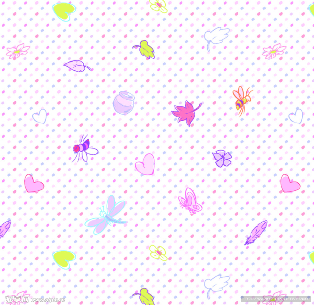 清新印花版