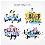 夏日字体设计