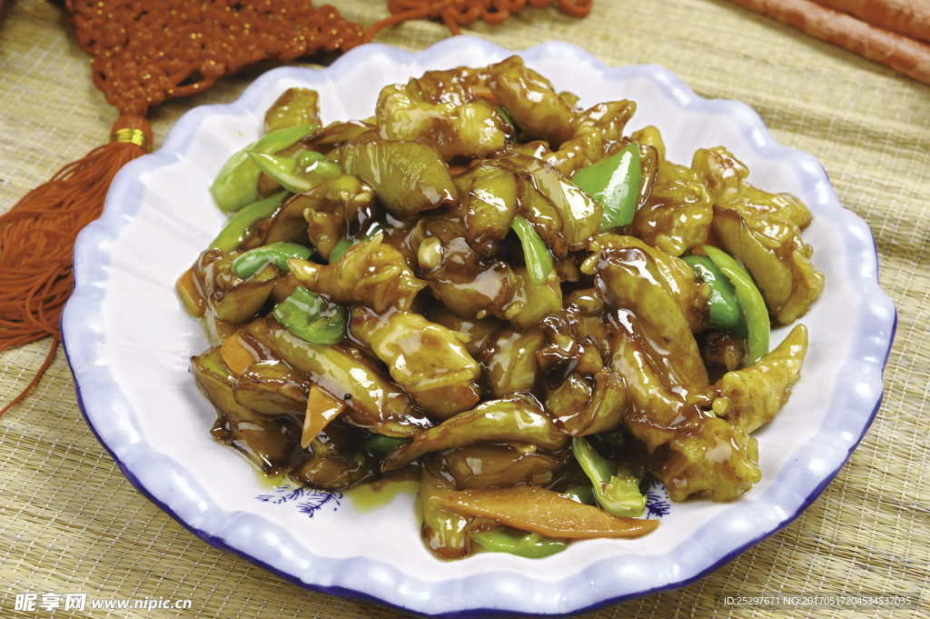 肉段烧茄子