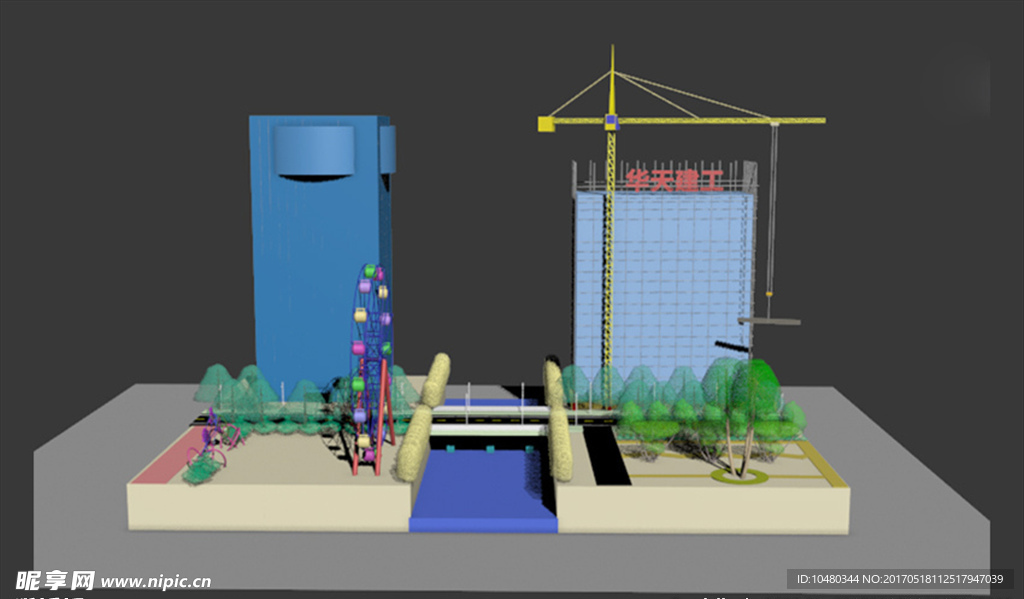 街区3D模型