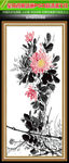 手绘背景展板