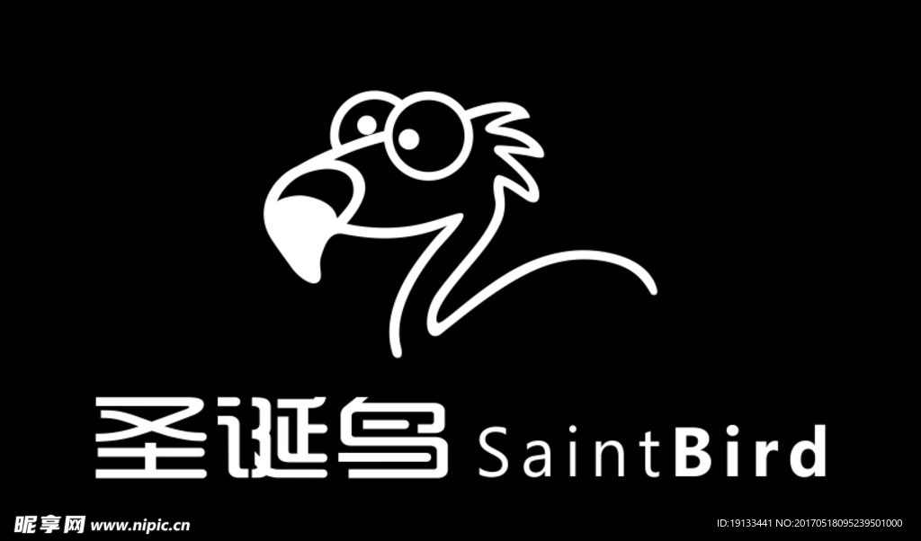 圣诞鸟LOGO