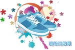运动鞋海报