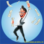 金融矢量人物 卡通金融人物