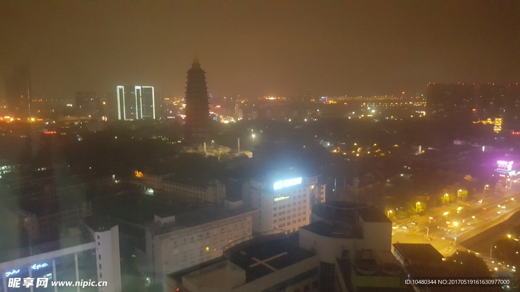 常州夜景俯瞰