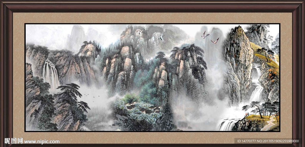 水墨国画