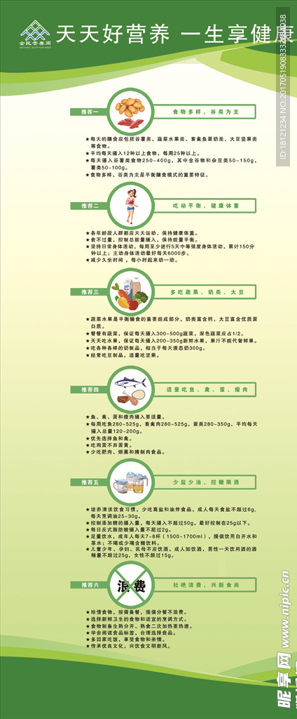 天天好营养 一生享健康