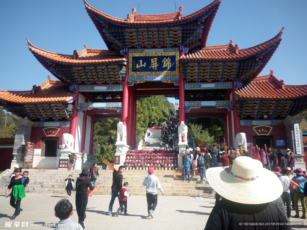 弥勒寺大门