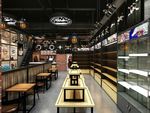 动漫主题披萨店3D效果图