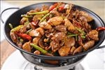 干锅鸡胗墨鱼丸