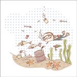 卡通爱护地球主题插画