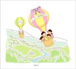 卡通快乐家庭插画