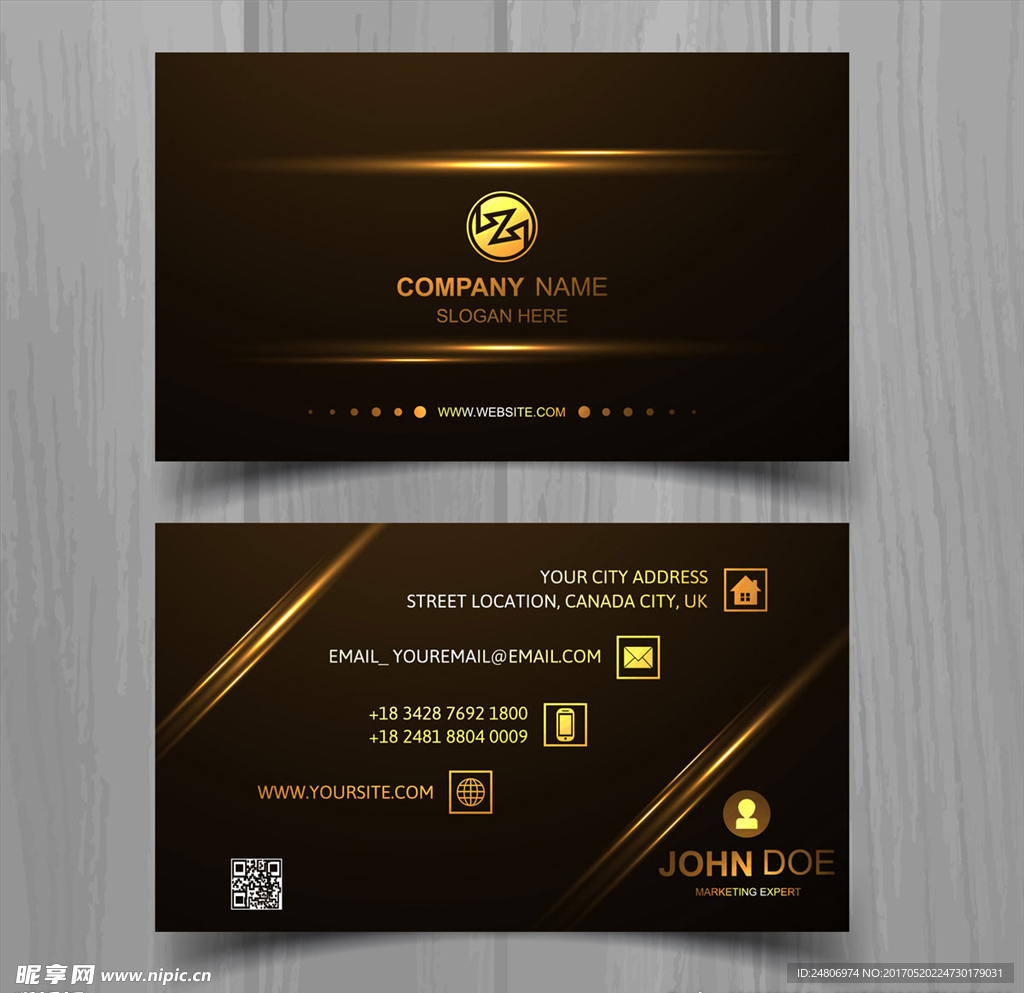 高档创意IT名片