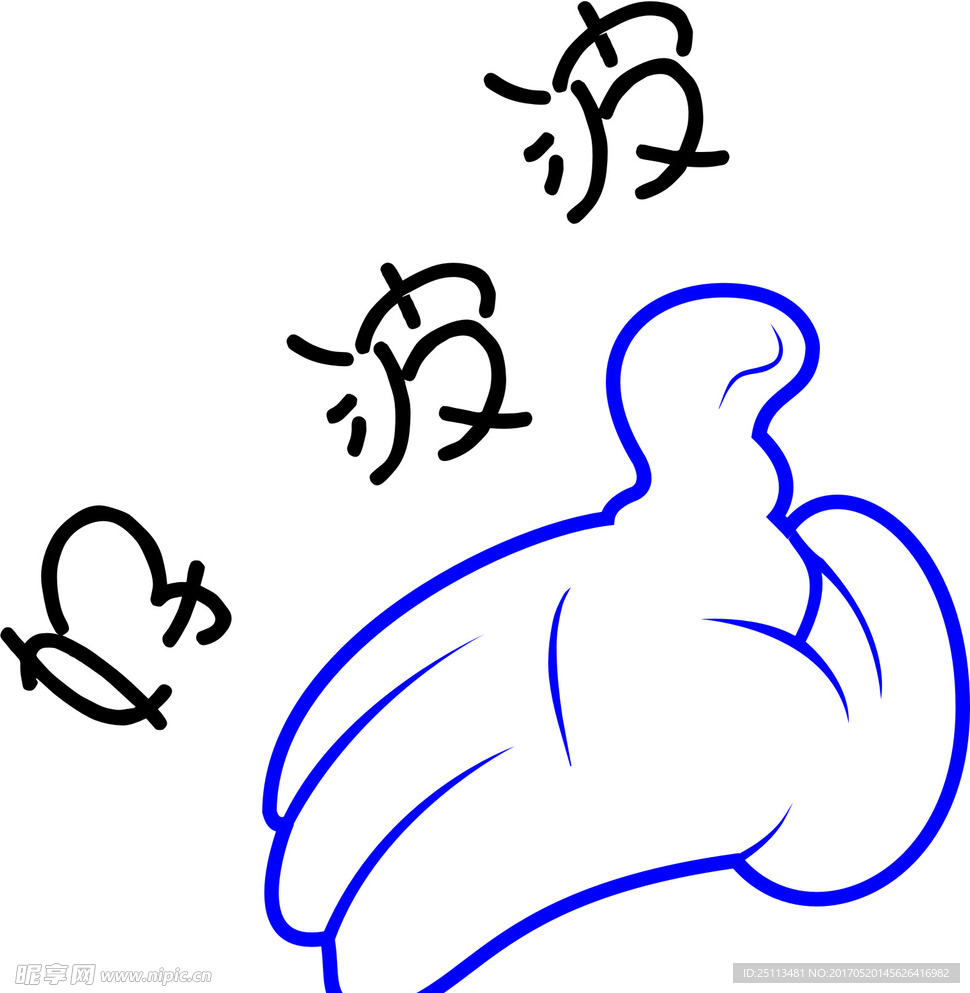 手型