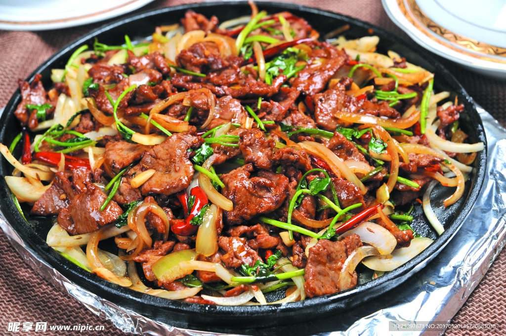 石板烤牛肉