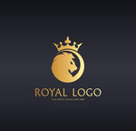 金色logo设计