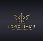 金色logo设计