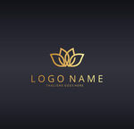 金色logo设计