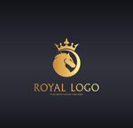 金色logo设计