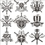 海盗主题矢量