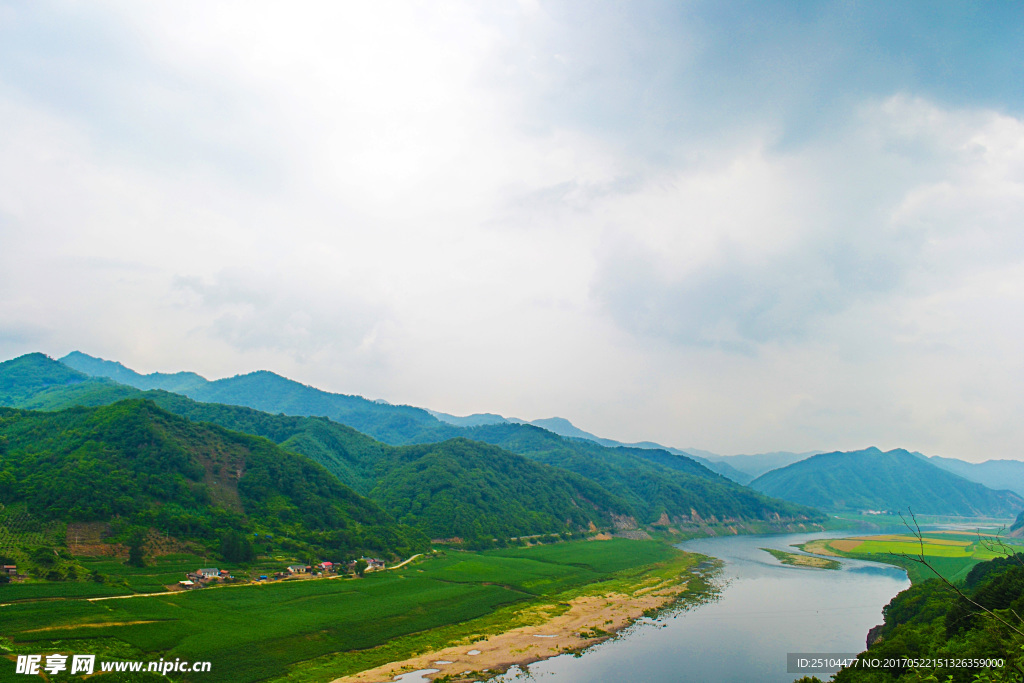 鸭绿江风景