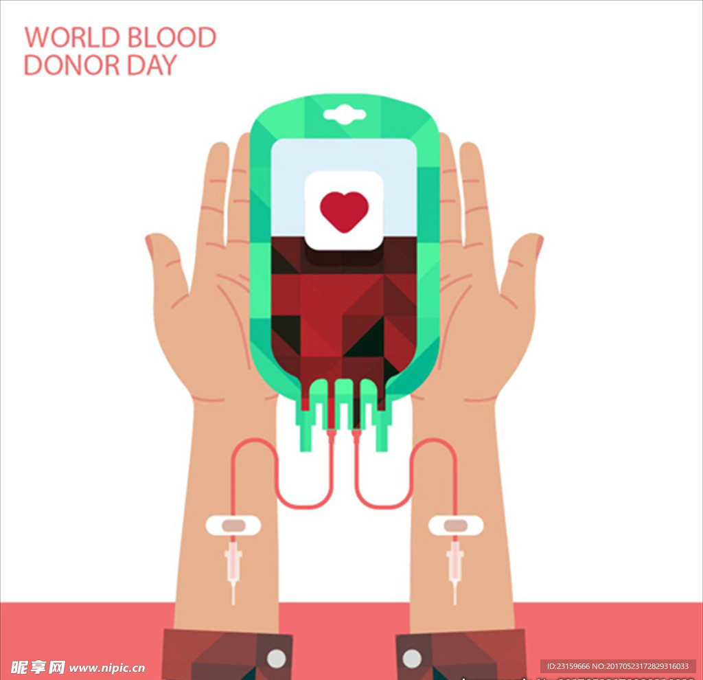 国际献血日海报