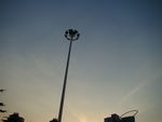 夜幕下的灯塔